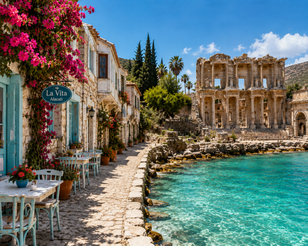 Mayısta Tatil Keyfi: Bayramda Villa Tatili, Efes ve Alaçatı Rotaları